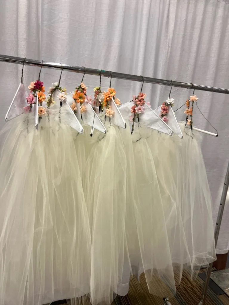 Veils at the Ohana Bridal booth