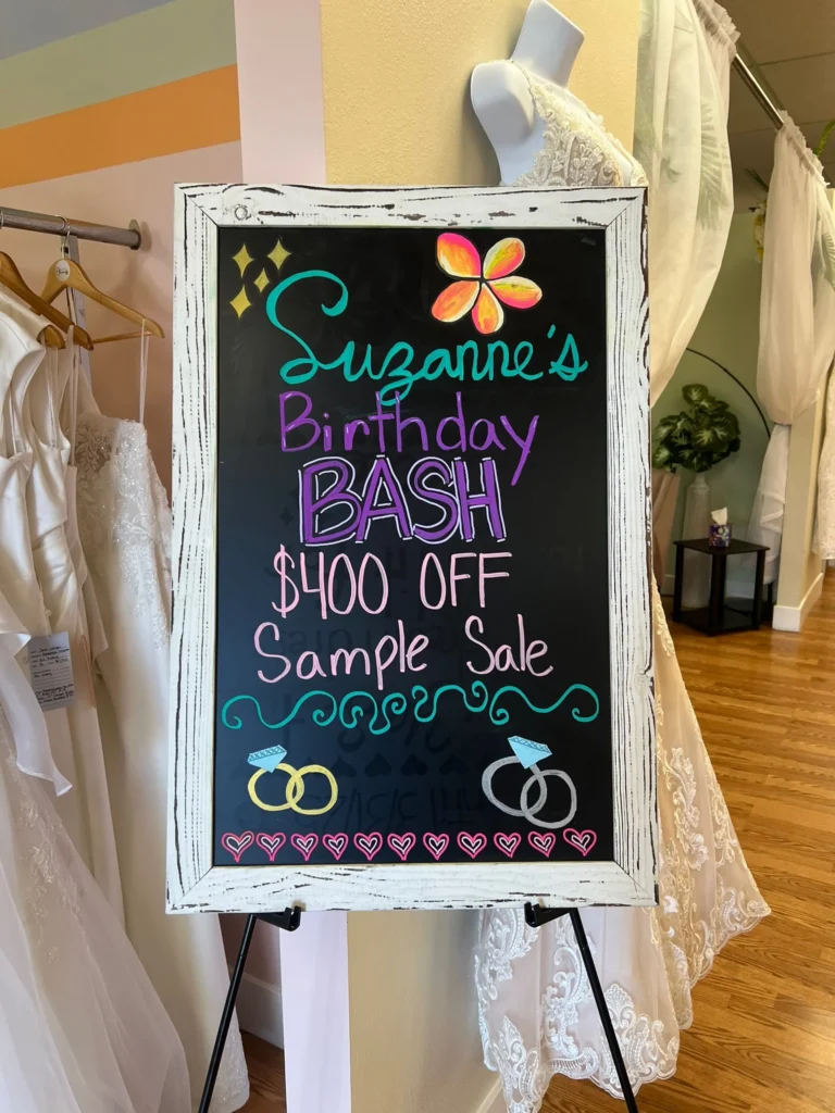 Save at Suzanne's Birthday Bash
